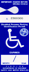 Disabled Person Parking Permit